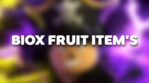 Blox Fruit Item's